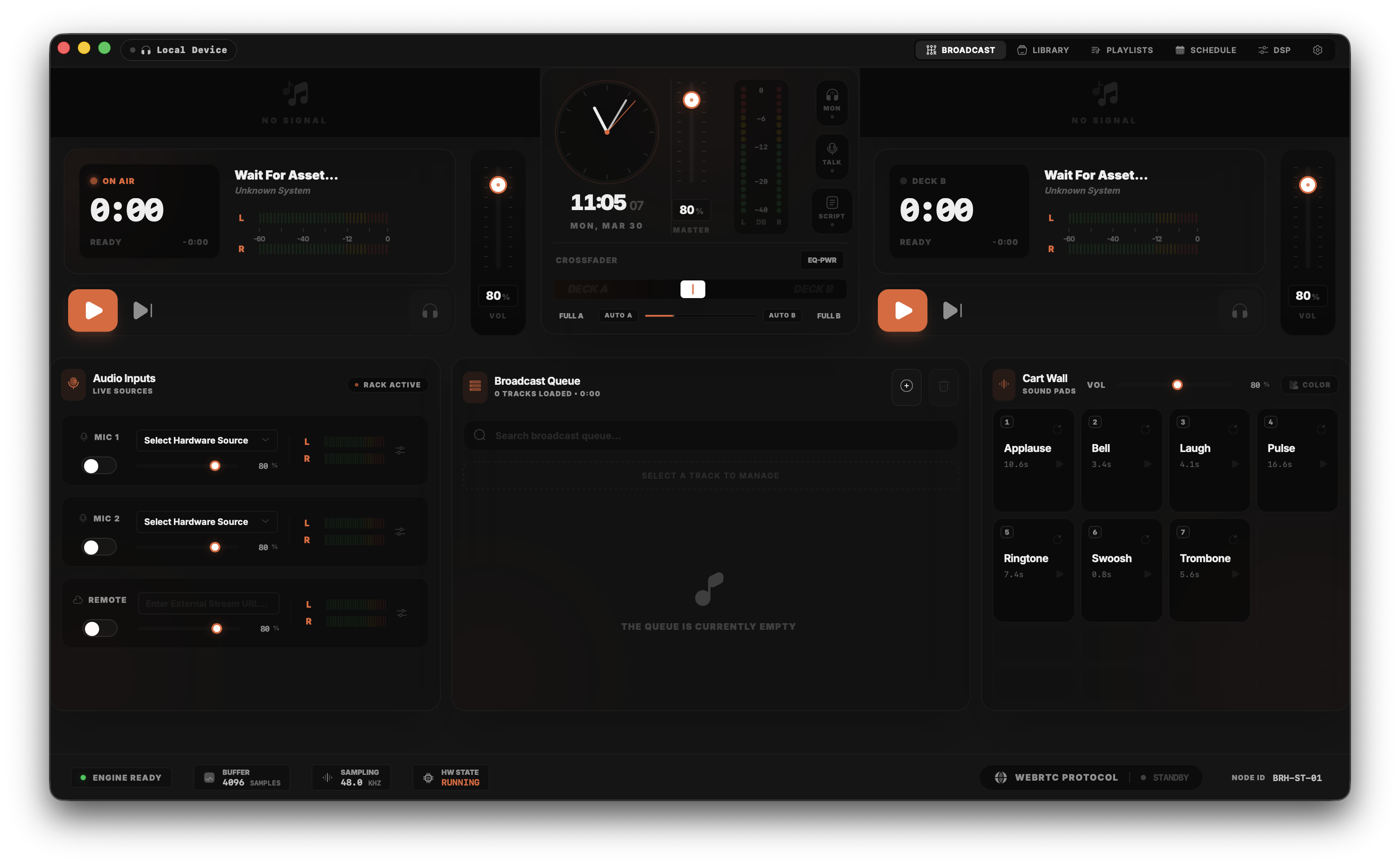 brūhi Desktop Interface